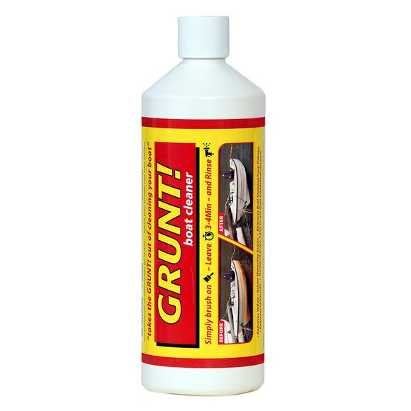 GRUNT! 32oz Boat Cleaner - Removes Waterline  Rust Stains [GBC32]