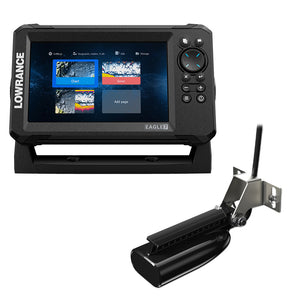 Lowrance Eagle 7 w/SplitShot Transducer  Discover OnBoard Chart [000-16227-001]