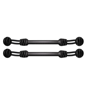 Snubber TWIST - Tar Black - Pair [S51112]