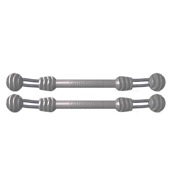 Snubber TWIST - Grey - Pair [S51114]