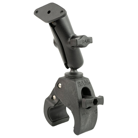 RAM Mount RAM Tough-Claw Medium Clamp Mount w/Diamond Plate [RAM-B-404-238U]