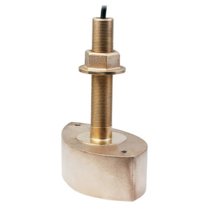 Echonautics Bronze Stem Thru-Hull CW Dual Frequency Transducer - 600W, 50/200kHz [CB101D600CW]