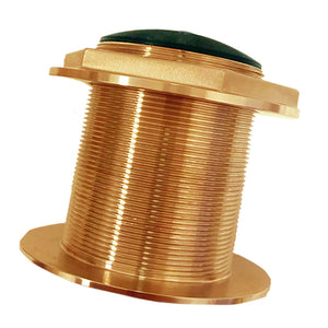 Echonautics Bronze Low-Profile Thru-Hull Medium-Frequency CHIRP Transducer - 1kW, 12 Tilt, 85-135kHz [BT87M1KW-12]