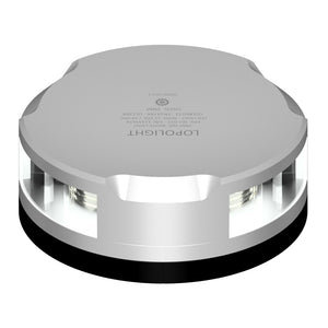 Lopolight Masthead/360-Degree Light - 2NM - Silver Housing w/FB Base [201-020-FB]