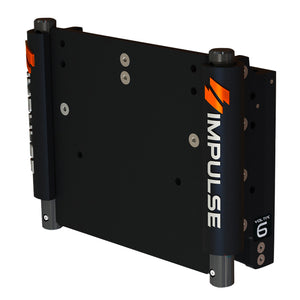 IMPULSE XL 6" Set Back Electric Jack Plate w/Standard Control - Black Anodize [75053-B]