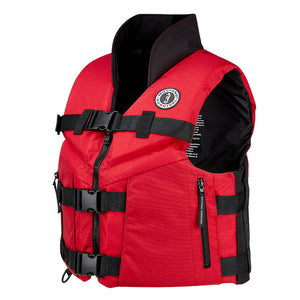 Mustang Accel 100 Foam Fishing Vest - Medium - Red-Black [MV462602-123-M-216]