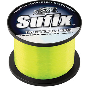 Sufix Tritanum Plus - 12lb - Chartreuse - 4950 yds [696-212CH]