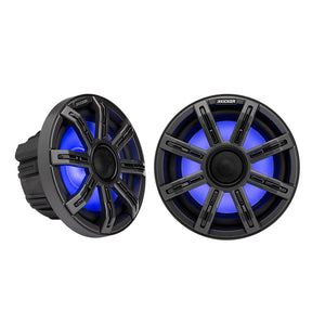 KICKER 8" Premium Marine Coaxial Speakers - 4-Ohm [51MSC8]