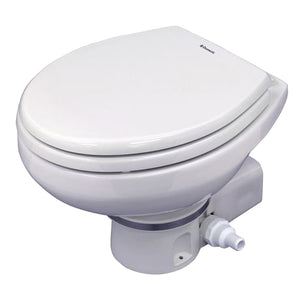 Dometic MasterFlush MF 7160 White Electric Macerating Toilet w/Orbit Base - Raw Water - 24V [304716002]