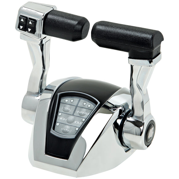 UFlex Power A Electronic Control Package - Dual Engine/Single Station - Mechanical Throttle/Mechanical Shift w/Trim [MM21T]