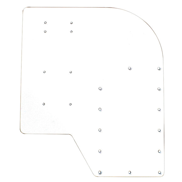 Sea Brackets Large Offset Trolling Motor Plate [SEA2307]