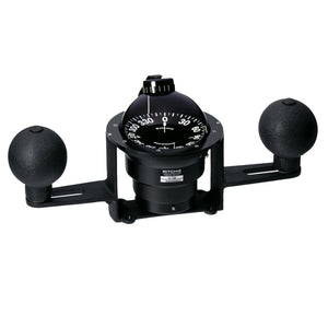 Ritchie YB-500 Globemaster Compass - Yoke Mounted - Black - 5 Degree card - 12V [YB-500]