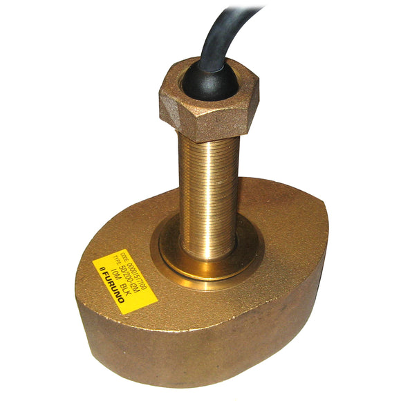 Furuno CA50/200/12M Bronze Thru-Hull Transducer, 1kW (No Plug) [CA50/200-12M]