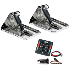 Lenco 17" x 12" Extreme Duty Performance Trim Tab Kit w/LED Indicator Switch Kit 12V [RT17X12XDI]