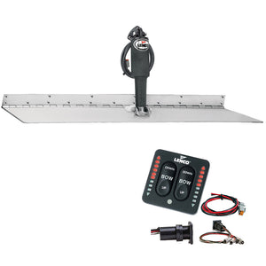 Lenco 12" x 30" Super Strong Trim Tab Kit w/LED Indicator Switch Kit 12V [TT12X30SSI]