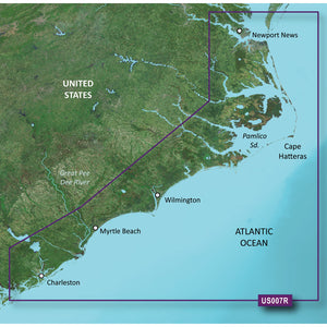 Garmin BlueChart g3 Vision HD - VUS007R - Norfolk - Charleston - microSD-SD [010-C0708-00] - Garmin