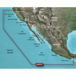 Garmin BlueChart g2 Vision HD - VUS021R - California-Mexico - microSD-SD [010-C0722-00] - Garmin