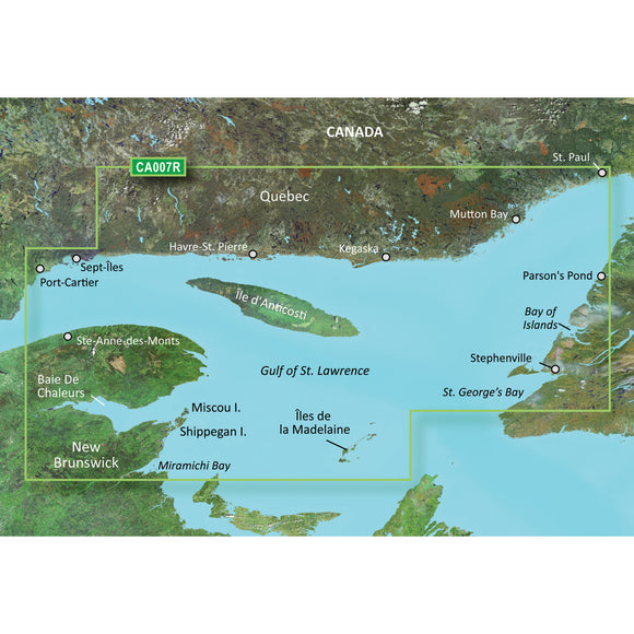 Garmin BlueChart g3 Vision HD - VCA007R - Les Mechins - St. Georges Bay - microSD-SD [010-C0693-00] - Garmin