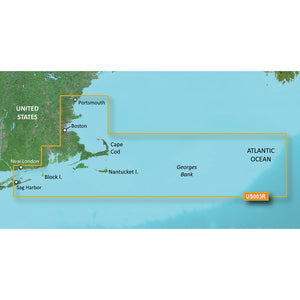 Garmin BlueChart g3 Vision HD - VUS003R - Cape Cod - microSD-SD [010-C0704-00] - Garmin