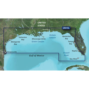 Garmin BlueChart g3 Vision HD - VUS515L - Brownsville - Key Largo - microSD-SD [010-C0744-00] - Garmin