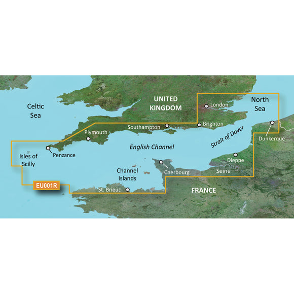 Garmin BlueChart g3 Vision HD - VEU001R - English Channel - microSD-SD [010-C0760-00] - Garmin