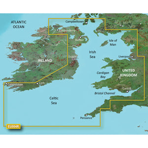 Garmin BlueChart g3 Vision HD - VEU004R - Irish Sea - microSD-SD [010-C0763-00] - Garmin