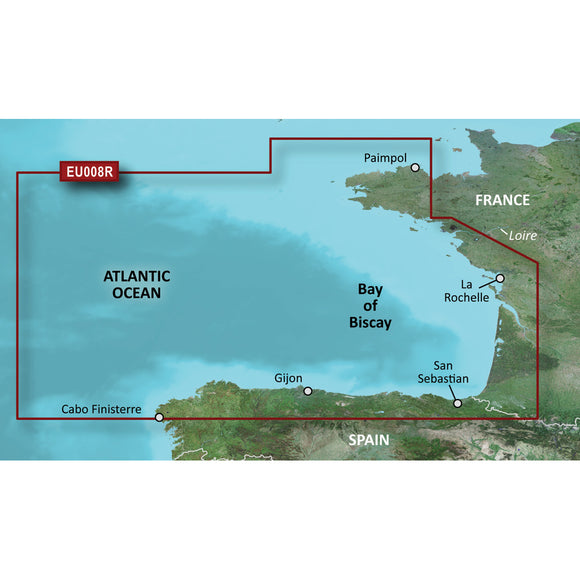 Garmin BlueChart g3 Vision HD - VEU008R - Bay of Biscay - microSD-SD [010-C0766-00] - Garmin