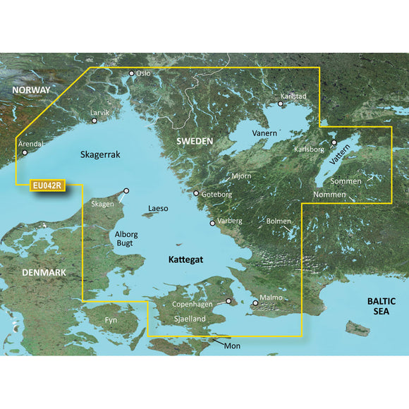 Garmin BlueChart g3 Vision HD - VEU042R - Oslo to Trelleborg - microSD-SD [010-C0779-00] - Garmin