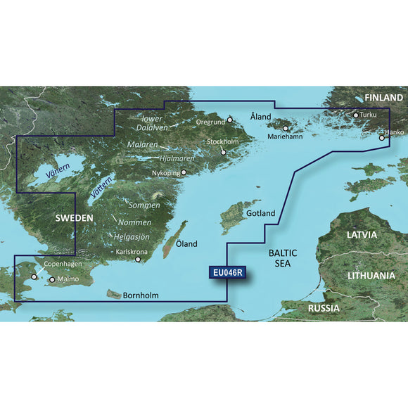 Garmin BlueChart g3 Vision HD - VEU046R - regrund, land to Malm - microSD-SD [010-C0782-00] - Garmin