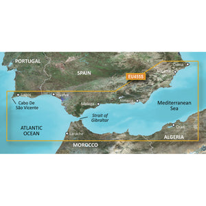 Garmin BlueChart g3 Vision HD - VEU455S - Alicante to Cabo de Sao Vicente - microSD-SD [010-C0799-00] - Garmin