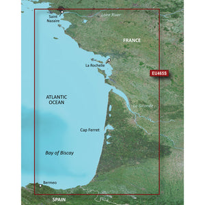 Garmin BlueChart g3 Vision HD - VEU465S - La Baule to San Sebastian - microSD-SD [010-C0809-00] - Garmin