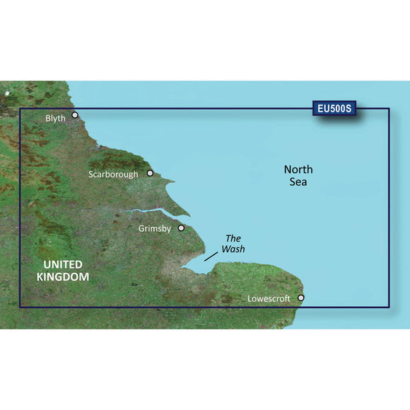 Garmin BlueChart g3 Vision HD - VEU500S - Blyth to Lowestoft - microSD-SD [010-C0844-00] - Garmin