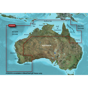 Garmin BlueChart g2 Vision HD - VPC021R - Mackay NW to Esperance - microSD-SD [010-C0754-00] - Garmin