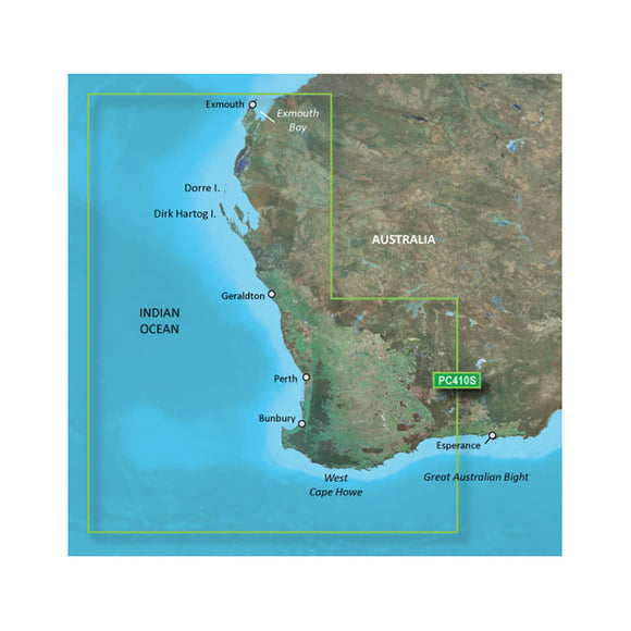 Garmin BlueChart g2 Vision HD - VPC410S - Esperance - Exmouth Bay - microSD-SD [010-C0868-00] - Garmin