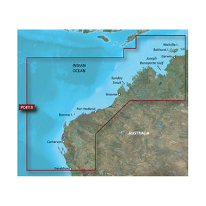 Garmin BlueChart g2 Vision HD - VPC411S - Geraldton - Darwin - microSD-SD [010-C0869-00] - Garmin