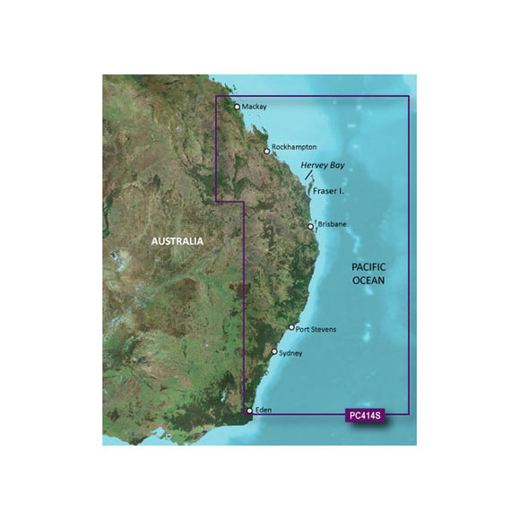 Garmin BlueChart g2 Vision HD - VPC414S - Mackay to Twofold Bay - microSD-SD [010-C0872-00] - Garmin