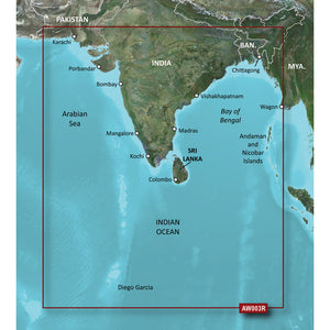 Garmin BlueChart g2 Vision HD - VAW003R - Indian Subcontinent - microSD-SD [010-C0755-00] - Garmin