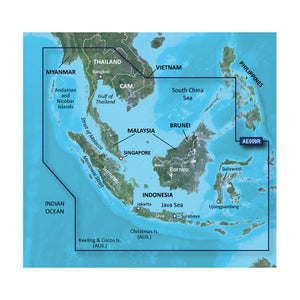 Garmin BlueChart g2 Vision HD - VAE009R - Sin-Mal-Indonesia - microSD-SD [010-C0884-00] - Garmin