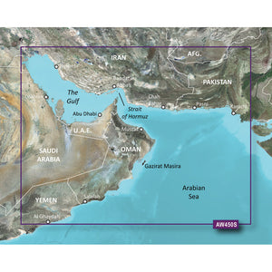 Garmin BlueChart g2 Vision HD - VAW450S - The Gulf - microSD-SD [010-C0758-00] - Garmin