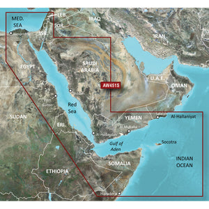 Garmin BlueChart g2 Vision HD - VAW451S - Red Sea - microSD-SD [010-C0759-00] - Garmin