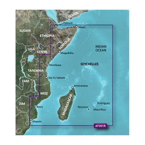 Garmin BlueChart g2 Vision HD - VAF001R - Eastern Africa - microSD-SD [010-C0747-00] - Garmin