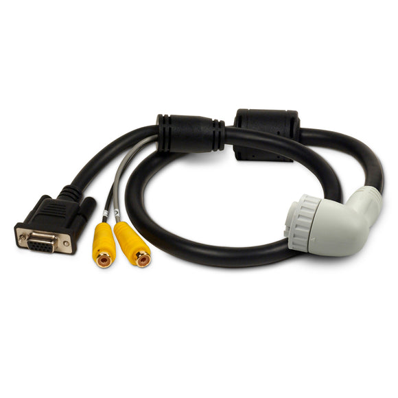 Garmin Right-Angle Marine A-V Cable [010-11091-00] - Garmin