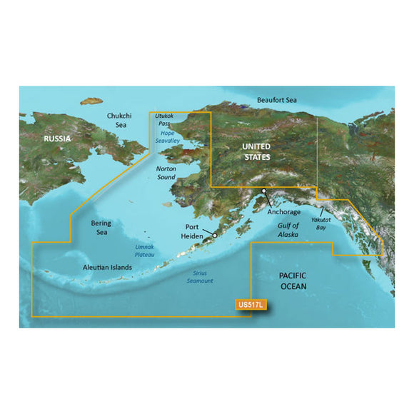 Garmin BlueChart g3 Vision HD - VUS517L - Alaska South - microSD-SD [010-C0887-00] - Garmin