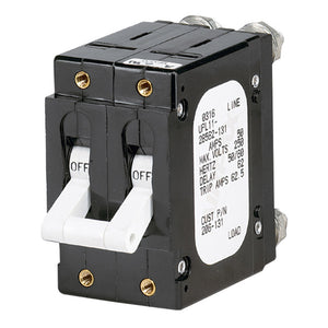 Paneltronics C Frame Magnetic Circuit Breaker - 50 Amp - Double Pole - White [206-131]