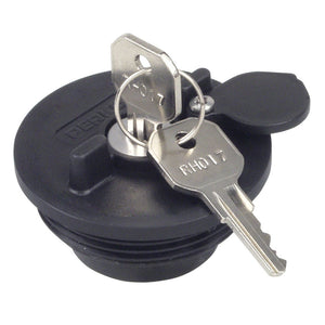 Perko Fuel System Locking Cap f- 1-1-2" Non-Vented Fills - 0520 - 0527 - 0528 - 0557 - 0599 - 1270 [1324DP1BLK] - Perko