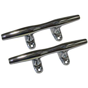 Perko 4" Open Base Cleat - Chrome Plated Zinc - Pair [1188DP4CHR] - Perko