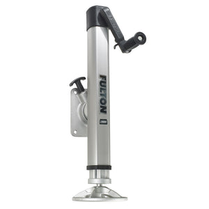 Fulton F2 Trailer Jack Bolt-On 2,000 lbs. Lift Capacity Adjustable Swivel w-Footplate [1413230134] - Fulton