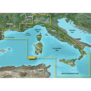 Garmin BlueChart g3 HD - HXEU012R - Italy West Coast - microSD-SD [010-C0770-20] - Garmin