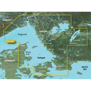 Garmin BlueChart g3 HD - HXEU042R - Oslo to Trelleborg - microSD-SD [010-C0779-20] - Garmin