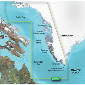 Garmin BlueChart g3 HD - HEU064R - Greenland - microSD-SD [010-C1001-20] - Garmin